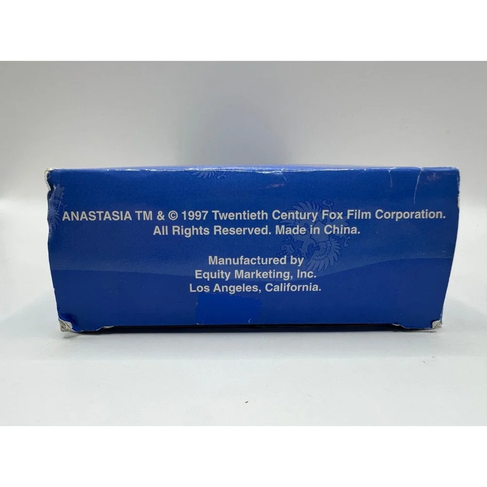 Vintage 20th Century Fox Anastasia 4 Car Train Burger King Promo New Open Box